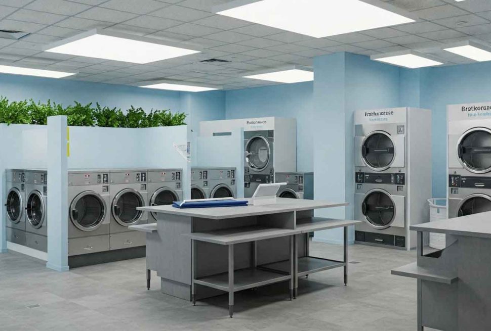 Laundry Room Folding Counter Installation for Maximum Workflow Efficiency