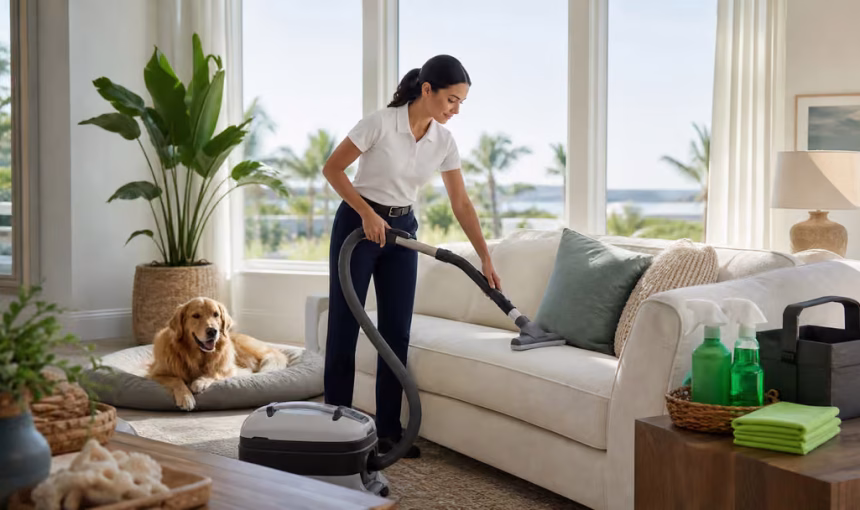 Extracting Trapped Pet Hair and Dander from Large Rooms: Deep Carpet Cleaning Service in Shelby Township, MI