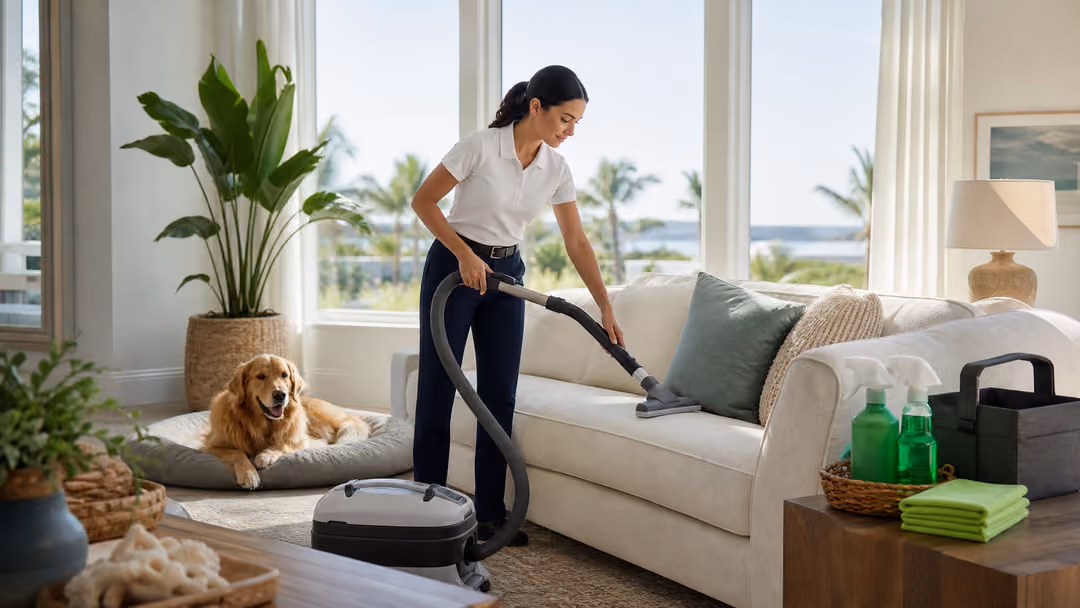 Extracting Trapped Pet Hair and Dander from Large Rooms: Deep Carpet Cleaning Service in Shelby Township, MI